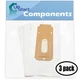 9 Vacuum Bags for Oreck U7070ECS Forever Series Gold
