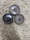 3 Rear Wheels, Brown for Kirby Vacuums Fits 516, 2CB, Classic III and more