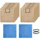 10 Pack 19-3100 Shop Vac Bags for Stanley 5-6 Gallon Wet/Dry Vacuums, Also fi... 10 Pack 19-3100 Shop Vac Bags for Stanley 5-6 Gallon Wet/Dry Vacuums, Also fi...
