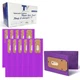 (6) Fits For Oreck Type CC HEPA Upright Vacuum Cleaner Bag AK1CC6H Purple