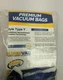 Type Y Vacuum Bags VEVA Premium SuperVac (30 Bags) HRYPAPER-30 A64