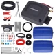 Air Helper Spring Kit 1390lbs + Air Compressor Kit for Toyota Sienna 2004-2020