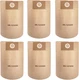 6-Pack 25-1230 Disposable Filter Bags Replacement for Stanley 4-5 Gallon Wet/Dry