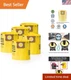 High Efficiency Disposable Vacuum Filter Bags, Fits 10-14 Gallon Tanks,5 Pack