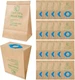 CF Clean Fairy Vacuum Cleaner Dust Bags Compatible With Nilfisk TELLUS Brown 