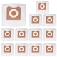 12 Pack VF3501 Dust Bags for Ridgid & Workshop 3-4.5 Gallon Vacuums Dust Coll... 12 Pack VF3501 Dust Bags for Ridgid & Workshop 3-4.5 Gallon Vacuums Dust Coll...
