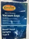 EnviroCare (2) 3 Pack Vacuum Bags Fits Metal Royal Upright Vacuum Type B