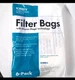 6 Kirby Filters Sealed  Bag #204811 fits F-style and twist-style Kirby systems