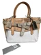 REED KRAKOFF PYTHON BOXER PURSE EXOTIC SNAKE SKIN LEATHER CANVAS BAG TOTE $1390