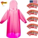 Vibrant 6 Pack Disposable Rain Ponchos - Waterproof & Perfect for Any Activity