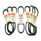 (Lot of 7) NEW Dayton Premium V Belts (3) 4L340, (1) 4L350, And (3) 4L370 Models