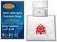 EnviroCare Replacement Anti-Allergen Bags for Miele Canisters Style F J M 5 Pack
