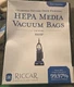 Riccar R40P HEPA Filter Vacuum Cleaner Bags Charcoal-Infused 6 Pack Genuine