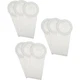 Global Industrial HEPA Filter Bag For 10 Quart Backpack 9 Bags/Pack