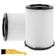 2 Pack VF4000 Replacement Filter Ridgid Husky Wet Dry Vac Compatible WD5500 6-9 2 Pack VF4000 Replacement Filter Ridgid Husky Wet Dry Vac Compatible WD5500 6-9