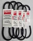 Dayton 4L300 4L300 V-Belt, 30" Outside Length, 1/2" Top Width