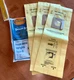 (3) SUPERIOR FILTRATION Type B Fits Royal Metal Upright Vacuum Bags Envirocare