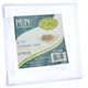 Lillian Mini 6.75" Square Clear Presentation Plastic Tray Disposable [BULK]