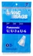 Designed To Fit Panasonic Upright Type U, U-3, & U-6 Bags, 405493