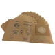 NILFISK 1406905020 Vacuum Bag For Canister Vacuum,PK10 8RJX6