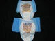 4 sample boys Training Pants, (2T-3t)  Made to fit 32 in waist.