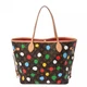 Louis Vuitton LV&times;YK Neverfull MM M46381 Tote Bag Leather Brown #WB1390