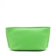 Authentic Ferragamo Leather Clutch Bag AU-24/1390 Unisex Light Green As is