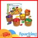 Toddler-Friendly Farmer's Market Sorting Set - 31 Realistic Play Food Items