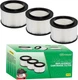 3 Pack 17810 Filter Replacement for Craftsman Shop Vac Filter 9-17810 for 3 t... 3 Pack 17810 Filter Replacement for Craftsman Shop Vac Filter 9-17810 for 3 t...