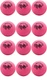 JA-RU Hi-Bounce Pinky Ball (12 Pack) Rubber Bouncy Balls for Kids. Small Pink