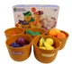 Learning Resources &ndash; Farmer&rsquo;s Market Sorting Set Missing 3 Fruits