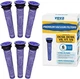VEVA 6 Premium Vacuum Pre Filters Compatible with Dyson V6, V7, V8, DC58, DC59, 