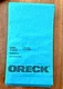 5 ORECK CC Standard Anti-Microbial Vacuum Cleaner Bags AK1CC