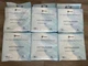 6 PACK (870 TOTAL) - Disposable Face Towel, Ultra Soft & Thick Biodegradable