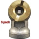 🔥 5-Pack 🔥 Milton 1/4" Single Head Air Chuck, Closed/Sealing Chuck  150 PSI