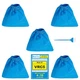 SpaceTent 5 Pack VRC5 Shop Vac Filter Bags for Vacmaster 4, 5, 12 and 16 Blue SpaceTent 5 Pack VRC5 Shop Vac Filter Bags for Vacmaster 4, 5, 12 and 16 Blue