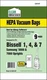 9 Clean Obsessed HEPA Bags for Bissell Style 1 4 7 PowerForce Helix bg1451T 1739