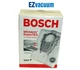 Genuine Bosch Type P MEGAfilt Super TEX Vacuum Cleaner Bags BBZ52AFP2U # 462586 Genuine Bosch Type P MEGAfilt Super TEX Vacuum Cleaner Bags BBZ52AFP2U # 462586
