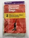 Pack 2 Rug Doctor Vacuum Cleaner Bags Type Z Hoover Power Drive & Dimension #B21