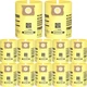 10PCS 10-14 Gallon Vacuum Bags for Shop Vac Bags, Disposable Wet Dry Vaccum C...