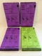 4 Genuine Oreck Upright Vacuum Bags CC HEPA AK1CC6H Purple + 1 AK1CC6A Green