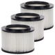 3 Pack Replacement Filter 9-17810 for Craftsman Shop Vac 3 4 Gallon Wet/Dry Vacs 3 Pack Replacement Filter 9-17810 for Craftsman Shop Vac 3 4 Gallon Wet/Dry Vacs