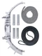DX2300GE1WW GE Dryer Drum Bearing Belt Felt Slides Kit