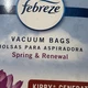 Febreze KIRBY GENERATION VACUUM BAGS 3 Pack  Spring & Renewal NEW