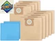 Pack 11(9+2) 19-3100 Shop Vac Bags Fit for Stanley 5-6 Gallon Wet/Dry Vacuums, D Pack 11(9+2) 19-3100 Shop Vac Bags Fit for Stanley 5-6 Gallon Wet/Dry Vacuums, D