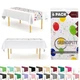 6 Pack Premium Disposable Plastic Table Runner 14 x 6 Pack Rectangle Birthday