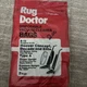Rug Doctor ~ B-12 ~ Type A ~ Vacuum Cleaner Bags ~ 2 Bags ~ Brand New ~ Sealed