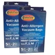 10 Fits For Miele C205, F J M HEPA Allergen Blue Collar Bags and Filters