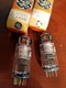 1 PAIR MATCHING DATE CODE GE 1X2B HALF WAVE RECTIFIERS VACUUM TUBE 2 NOS GE 1X2B
