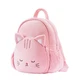 Girls Cat Plush Backpack Soft Kitty Design Cute Animal School Bag for Kids